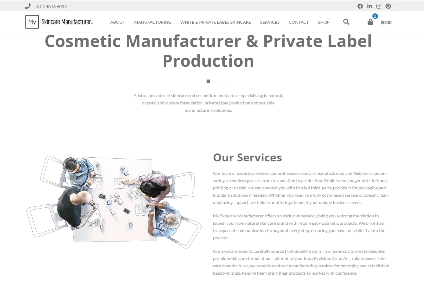 Top beauty product manufacturers in Australia for OEM and private label brands.